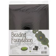Trozos de fieltro para bordar, 27,5 x 21,5 mm - Negro x4