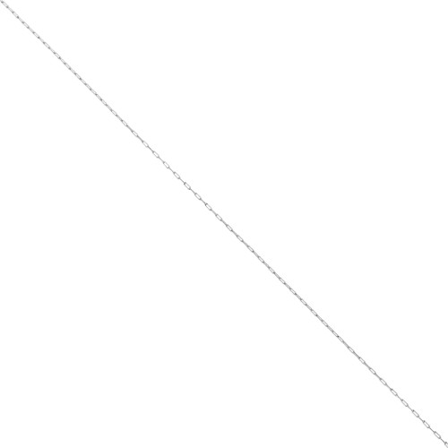 Cadena fina para Miyuki Delica 11/0, malla «Forçat» de 0,8 mm - Acero inoxidable 304, 1 m
