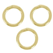 Anillas cerradas de 5 x 0,7 mm - Dorado x25