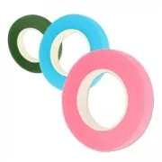 Cinta de papel crespoón para flores 12.5 mm verde arból x 27.4m