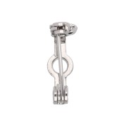 Soporte para alfiler de 14 mm - Plateado x1