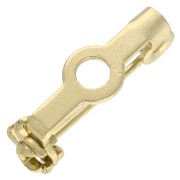 Soporte para alfiler de 14 mm - Dorado x1