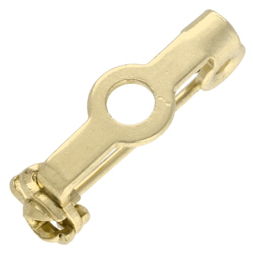 Soporte para alfiler de 14 mm - Dorado x1