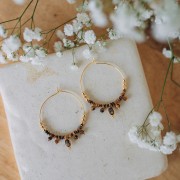 Cuentas redondas de 3 mm - Dorado x50