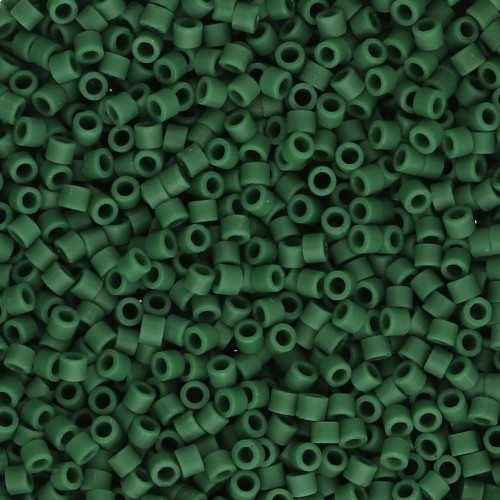 Toho Aiko 11/0 1,6 mm TA0147HF - Verde pino esmerilado opaco x4 g