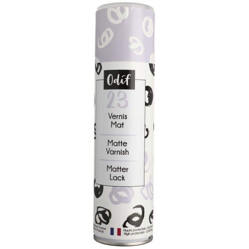 Barniz protector universal en spray Odif n.º 23 para todo tipo de superficies, mate, 250 ml
