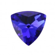 Cabujón triangular Swarovski 4799 de 9 mm, color Majestic Blue, 1 unidad