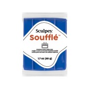 Cobalt - Pasta Sculpey Soufflé 48 g - Cobalto (n.º 6085) Pasta Sculpey Soufflé 48 g - Cobalto (n.º 6085)