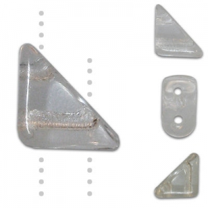 Tango 2-hole 6 mm Crystal  x10g