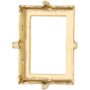 Engaste tipo garra para cabujón PureCrystal 4527, 18 x 13 mm - Dorado x1|raw }}
