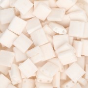 Cuentas Miyuki Tila 5x5x1,9 mm TL-2021 - Opaque Cream Mat x100 g