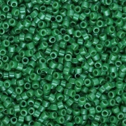 Miyuki Delica 11/0 DB0655 - Verde Kelly opaco teñido, 100 g