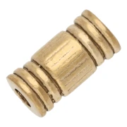 Tubos perfilados de 10 x 5 mm - Acero inoxidable 304 Dorado x4