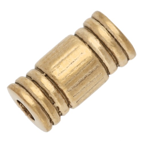 Tubos perfilados de 10 x 5 mm - Acero inoxidable 304 Dorado x4