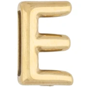 Empujador para letras de 14 x 9 mm - E - para cinta de 10 mm - Acero inoxidable 304 Dorado x1