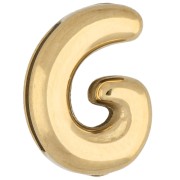 Empujador para letras de 14 x 10 mm - G - para cinta de 10 mm - Acero inoxidable 304 Dorado x 1