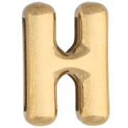 Empujador para cartas de 14 x 9,5 mm - H - para cinta de 10 mm - Acero inoxidable 304 Dorado x 1