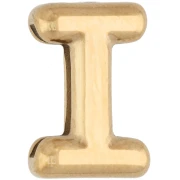 Empujador para letras de 14 x 9,5 mm - I - para cinta de 10 mm - Acero inoxidable 304 Dorado x 1