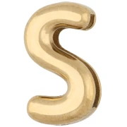 Empujador para letras de 14 x 8 mm - S - para cinta de 10 mm - Acero inoxidable 304 Dorado x 1