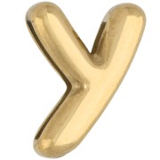 Empujador para cartas de 14 x 11 mm - Y - para cinta de 10 mm - Acero inoxidable 304 Dorado x 1