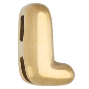 L - Tensor de letra de 7 x 4,5 mm para cordón de 1,6 mm - L - Acero inoxidable 304 Dorado Tensor de letra de 7 x 4,5 mm para cordón de 1,6 mm - L - Acero inoxidable 304 Dorado