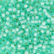 Miyuki Delica 11/0 DB0626 - Dyed Lt Aqua Green Silver Lined Alabaster x8g