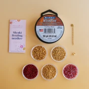 Mis joyas DIY - Kit de pulsera Miyuki con flecos