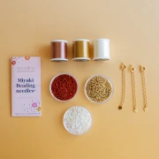 Mis joyas DIY - Kit de pulseras con flores Miyuki