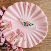 Mis joyas DIY - Kit de broche de pájaro en Brick Stitch con cuentas Miyuki