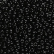 Cuentas de Rocalla Preciosa 9/0 de 2,5 mm - Jet x250 g