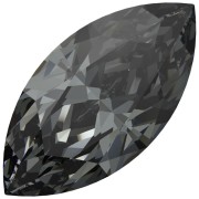 Crystal - Lente Swarovski 4210 10 x 5 mm - Crystal Silver Night x1 Lente Swarovski 4210 10 x 5 mm - Crystal Silver Night x1