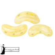 Opaque White - Cuentas de cristal Arcos® de Puca® 5 x 10 mm - Mishmash Yellow x 10 g Cuentas de cristal Arcos® de Puca® 5 x 10 mm - Mishmash Yellow x 10 g