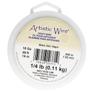 Hilo de cobre Artistic Wire de 1 mm - Negro antióxido x14m