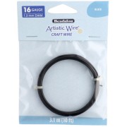 Hilo de cobre Artistic Wire de 1,3 mm - Negro antioxido x3.1m