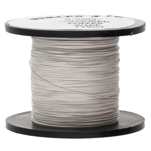Hilo de cobre redondo de 0,2 mm - Color crema x175m