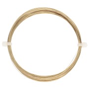 Hilo redondo de latón de 0,2 mm - Antioxido x25m