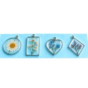 Cinta adhesiva de 5 cm para resina - Azul transparente x5m