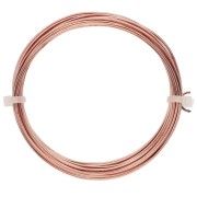 Hilo de cobre redondo sin recubrimiento de 1 mm x4m