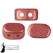 Cuentas de cristal Lipsi® de Puca® 4x6 mm - Bronce Indian Rose x10g