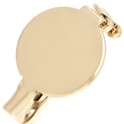 Soporte para alfiler con base plana de 13 mm - Dorado x1|raw }}