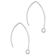 Ganchos para pendientes de 26 mm - Acero inoxidable 304 x2