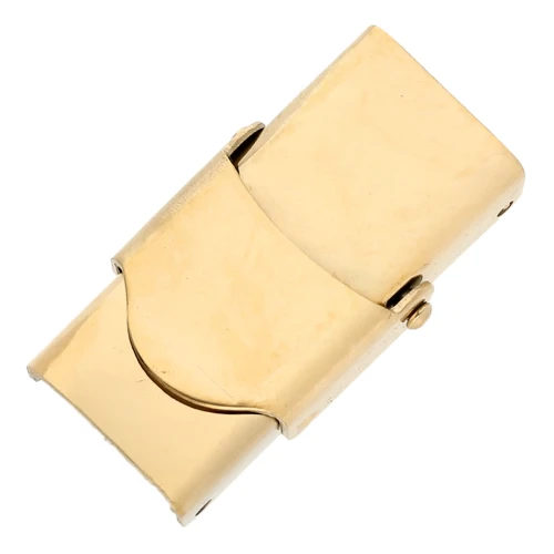 Cierre para cordón de 10 mm - Acero inoxidable 304 dorado x1
