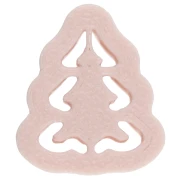 Cortapastas con forma de abeto, 20 x 17 mm, de polímero biodegradable - Beige x1