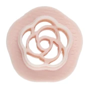 Mini cortapastas con forma de flor de 10 mm, de polímero biodegradable - Beige x1