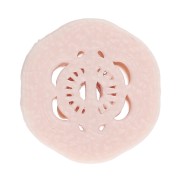 Mini cortapastas con forma de flor n.º 2, 10 mm, de polímero biodegradable - Beige x1