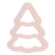 Cortapastas con forma de abeto, 25 x 19 mm, de polímero biodegradable - Beige x1