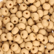Cuentas de Rocalla Preciosa 6/0 de 4 mm - Permalux amarillo marrón mate x20g