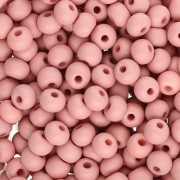 Cuentas de Rocalla Preciosa 6/0 de 4 mm - Permalux Light Brown Mat x20g