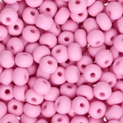 Cuentas de Rocalla Preciosa 6/0 de 4 mm - Permalux Light Pink Mat x20g
