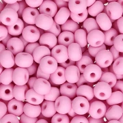 Cuentas de Rocalla Preciosa 6/0 de 4 mm - Permalux Light Pink Mat x20g